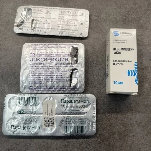 Лекарства, глазные капли, таблетки