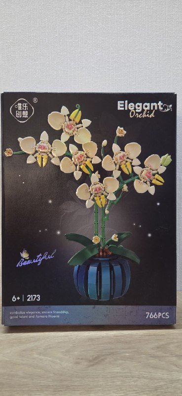 Конструктор Lego цветок орхидея 4