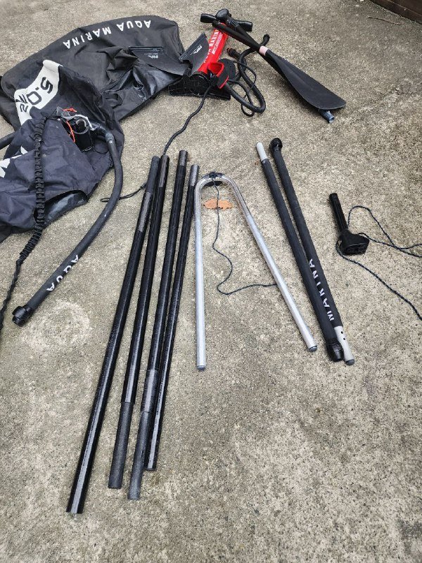 SUP-доска Aqua Marina Blade 2020 с парусом 3