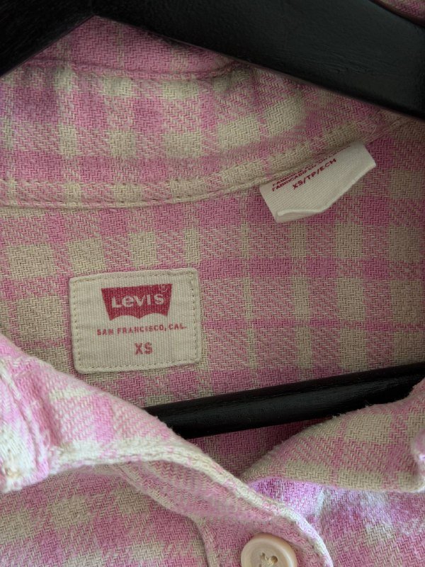 Рубашка levis 100% хлопок 4