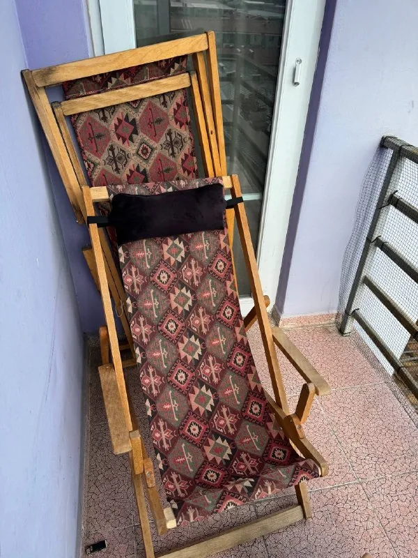 Wooden loungers 1