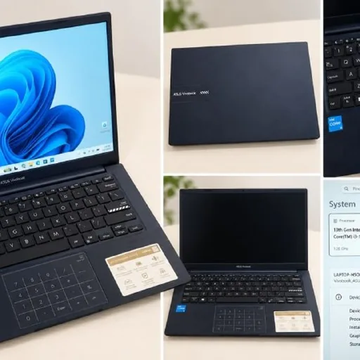 Ноутбук ASUS VivoBook i3-1315U 8GB 128GB