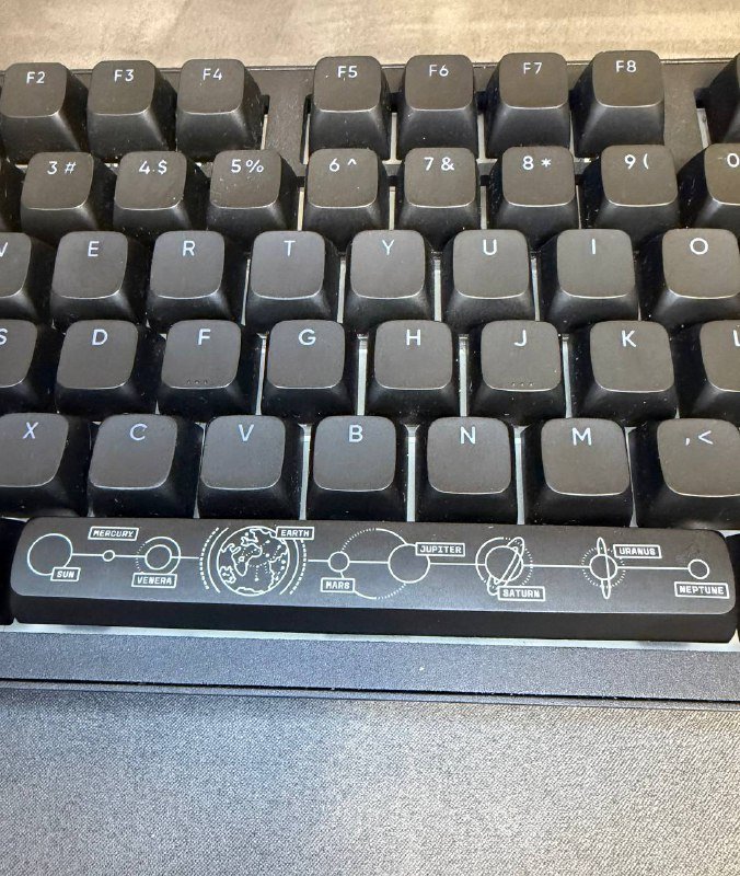 Dark Project ALU Terra Nova Black беспроводная клавиатура 5