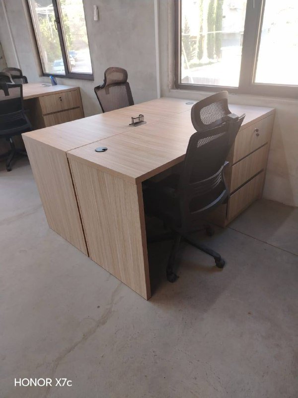 Офисная мебель: 4 стола, 4 стула, конференционный стол, 8 стульев 5