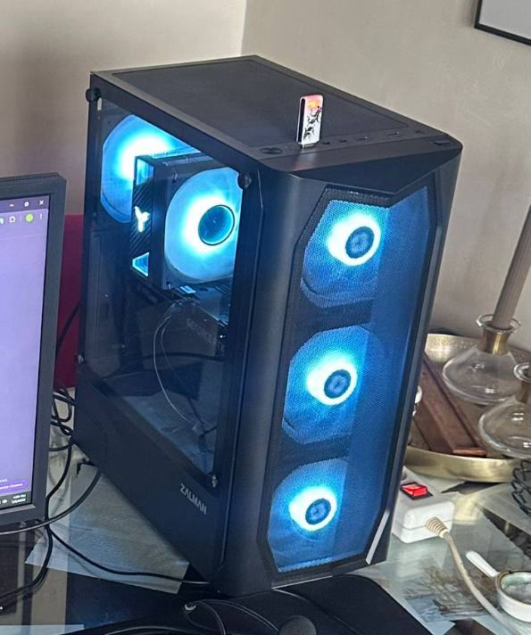 Intel core i5 13500T ПК с RTX 3060 и 32GB DDR5 RAM