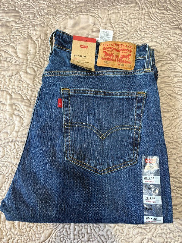 Мужские джинсы Levi’s 511 slim W36 L32