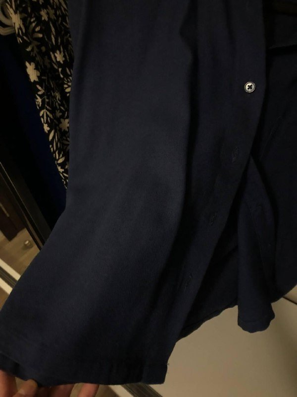 Блузка-кроп Waikiki Vision темно-синяя 2