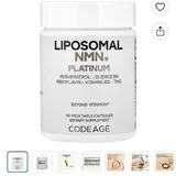 Liposomal NMN Platinum, Medicube Collagen Jelly Cream 1