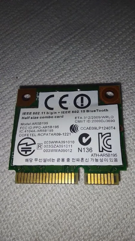 WiFi Bluetooth модуль для ноутбука 1