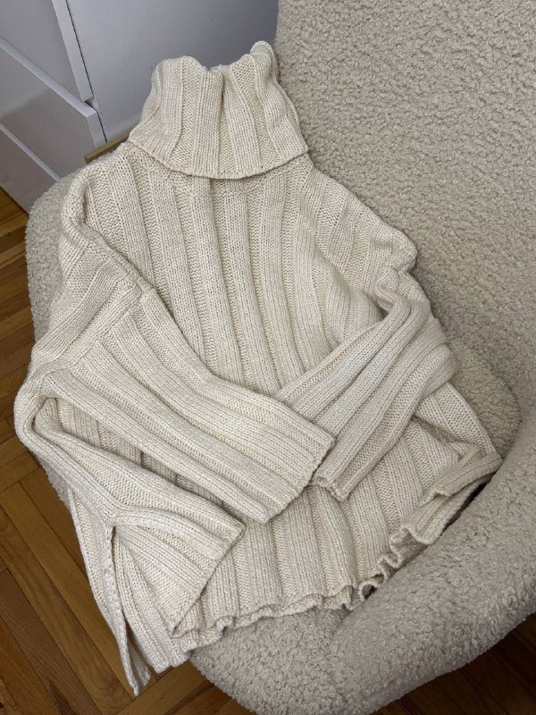 Косуха Zara, теплый свитер, итальянская сумка 2