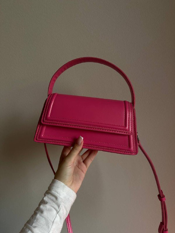 Сумка, Розовая сумка Zara 7