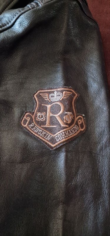 Мужская кожаная куртка авиатор Redskins XL 6