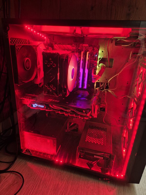 Игровой компьютер с i5 9400f и GTX 1070 2