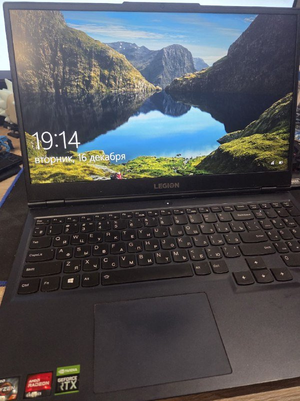 Ноутбук Lenovo Legion 5 Ryzen 7 5800h RTX 3050ti 16GB 2SSD+1TB 2