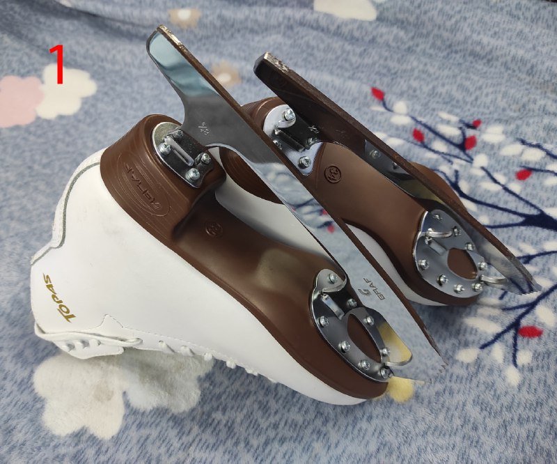 Фигурные коньки GRAF Topas размер 34 3