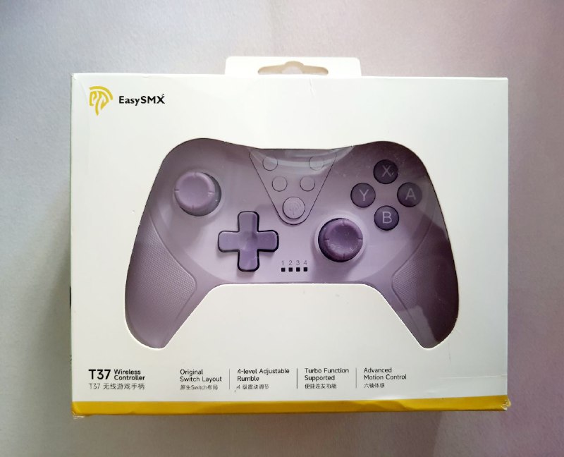 Джойстик для Nintendo и ПК сиреневый 2
