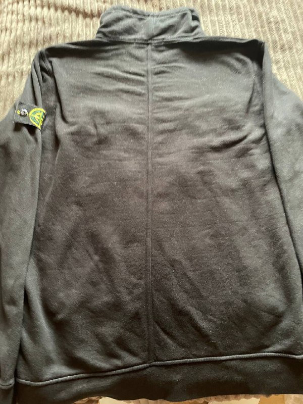 Stone Island Multi Detail Pocket Mock Neck Sweatshirt Black 6