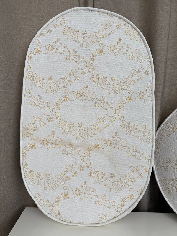 Матрас в кроватку трансформер круглый и овальный 4