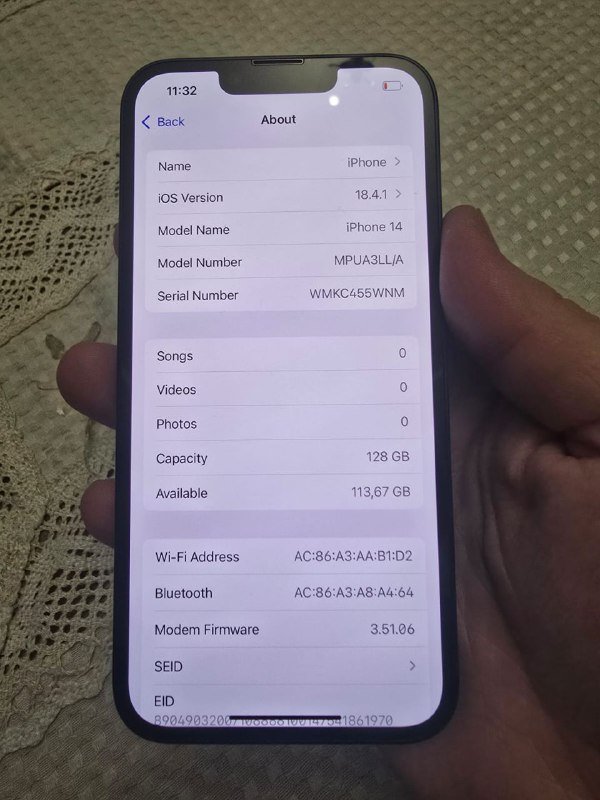 iPhone 14 128 ГБ 9