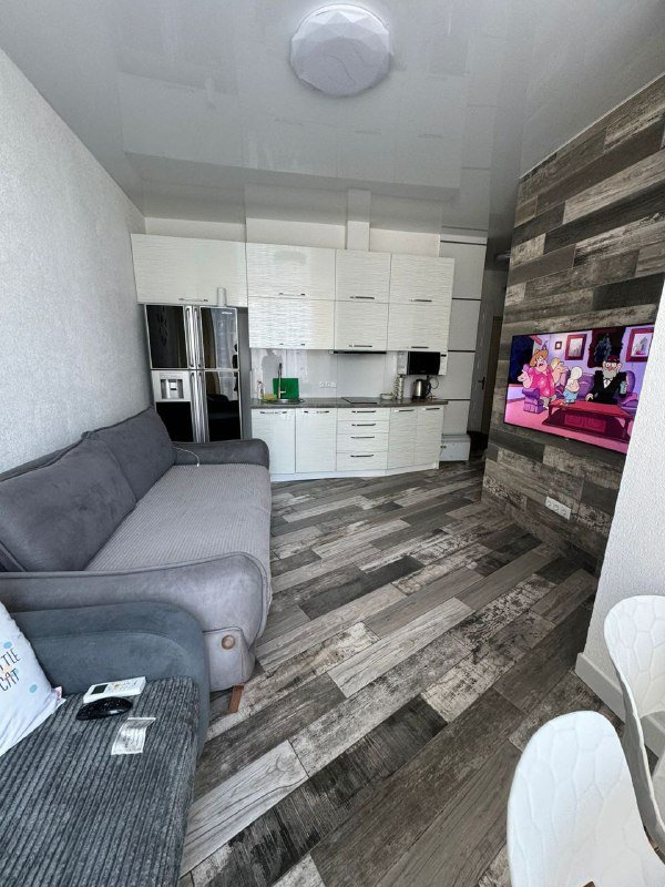 1+1 квартира с мебелью и техникой, ул. Ангиса, 78 2