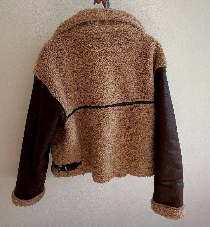 Куртка дубленка оверсайз M-L на межсезонье 2