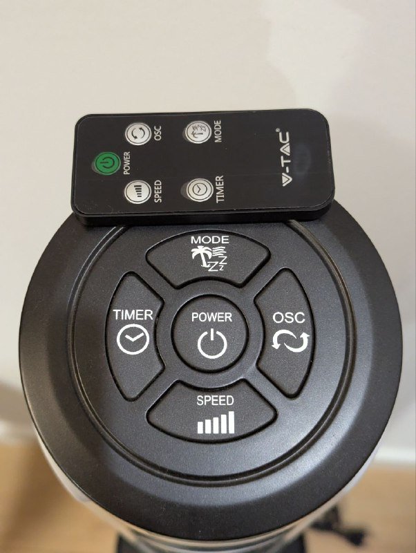 Башенный вентилятор V-tac 55W 2