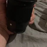 Объектив Sigma 16mm f/1.4 для Sony E с фильтром 3