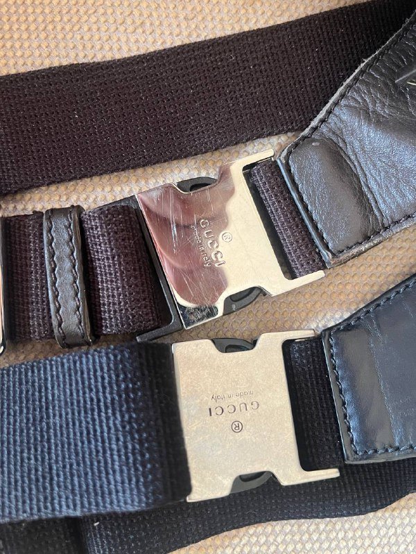 Оригинальные сумки Gucci черная и бежевая 6