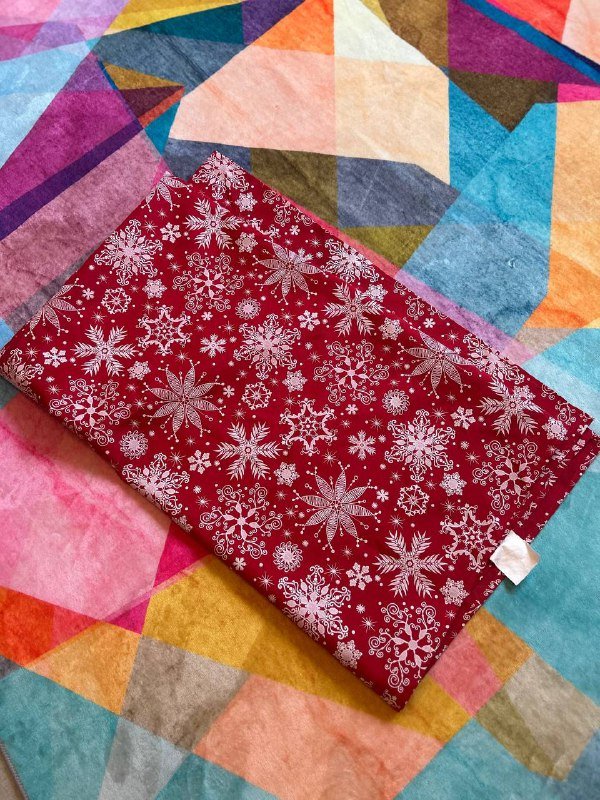 Новогодняя многоразовая скатерть