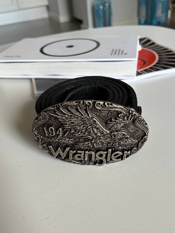 Кожаный ремень Wrangler 3