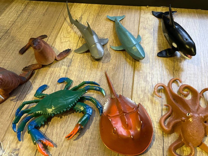 Морские животные игрушки набор 2