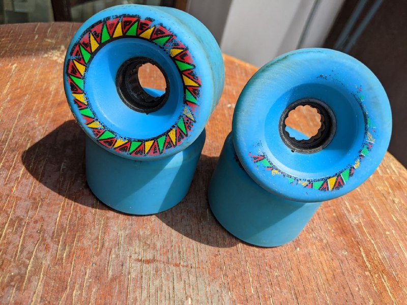 Powell Peralta SSF Primo 66MM 82A Blue Skate Wheels 2