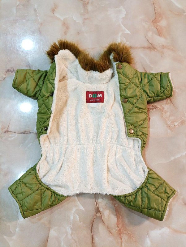 Тёплый зимний комбинезон, толстовка, ошейник для собак и кошек 2