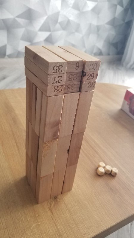 Jenga детская игра