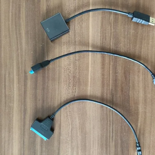 Переходники SATA-USB и VGA-DisplayPort