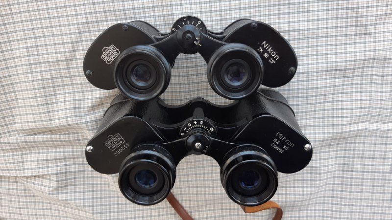 Винтажный бинокль Nippon Kogaku Mikron 8x35 Nikon 6