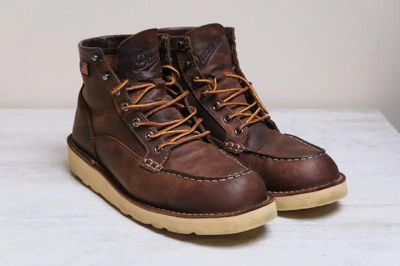 Danner Bull Run Moc 6 Brown ботинки 1