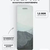 Коврик KAMA для йоги и фитнеса 1
