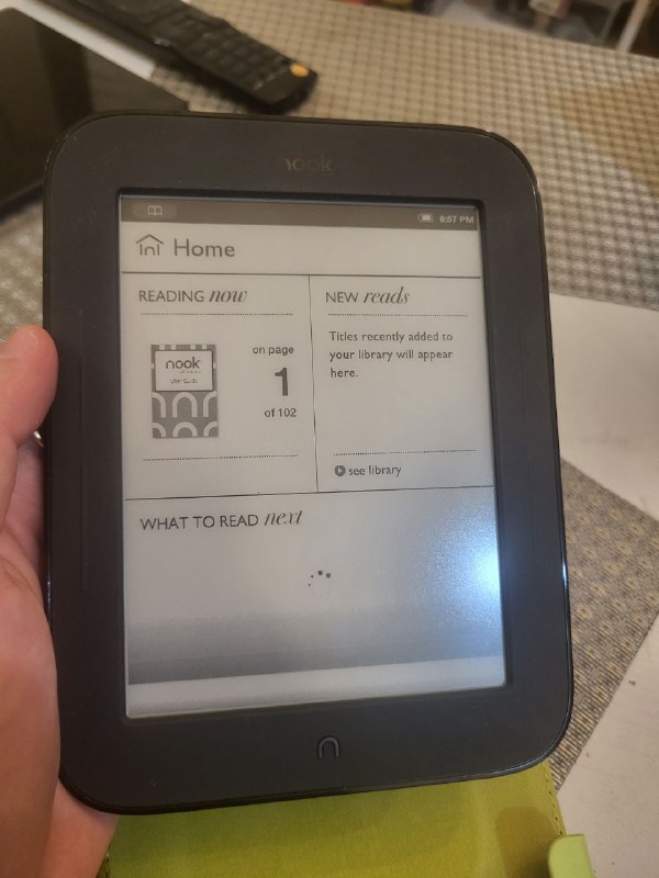Nook touch BNRV300 6" E-ink электронная книга 4