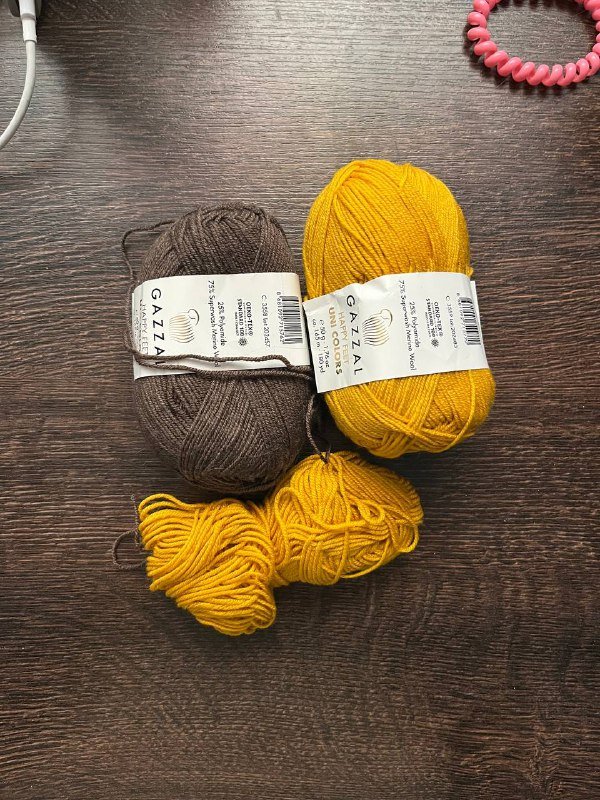 Нитки норковый пух, пряжа меринос, наполнитель, проволока для рукоделия 2