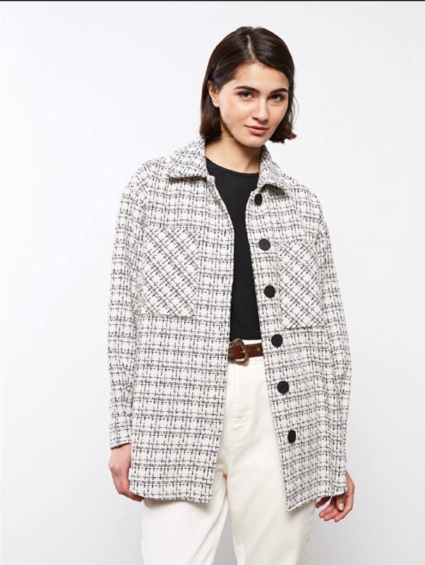 Женская рубашка Waikiki, Женская рубашка Defacto, Платье Bershka 4