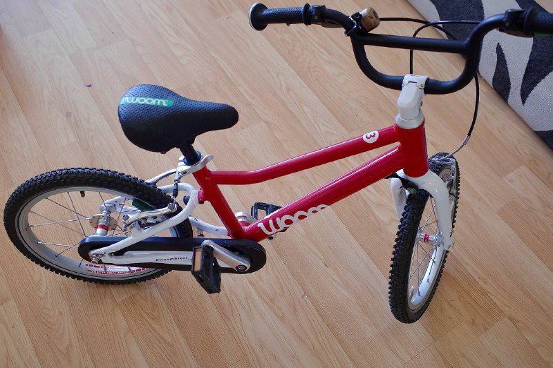 Велосипед woom 3 детский с шлемом 2