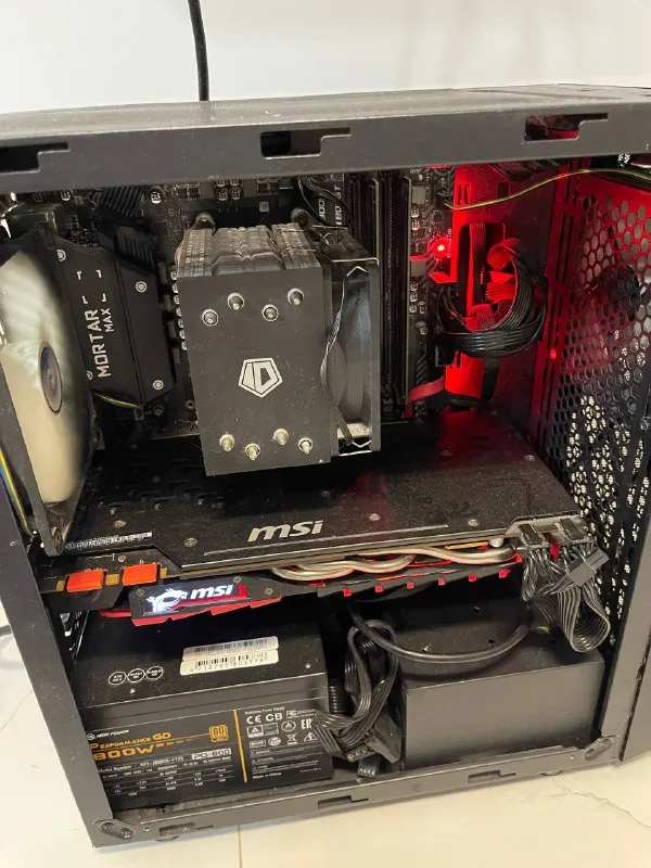 Игровой ПК Ryzen 5 2600X, GTX 1070 Ti 1