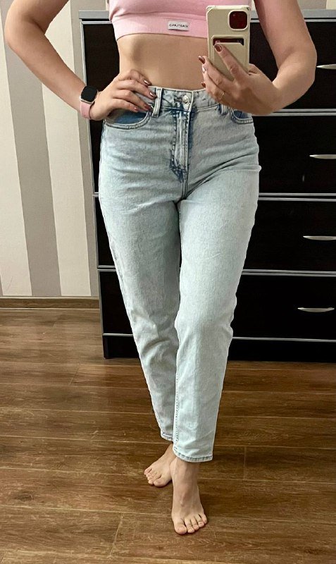 Джинсы H&M mom fit, Рубашка Koton х/б 2