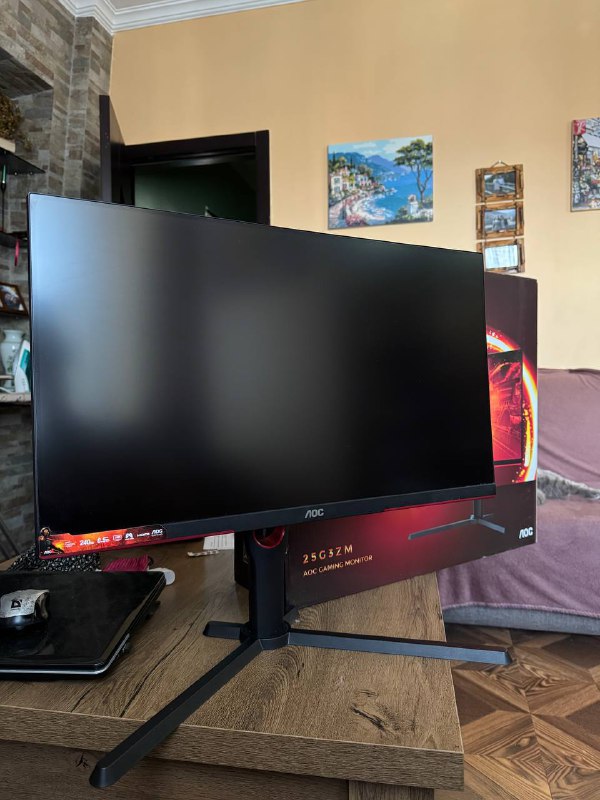 AOC 25G3ZM / BK 24.5” Monitor 2
