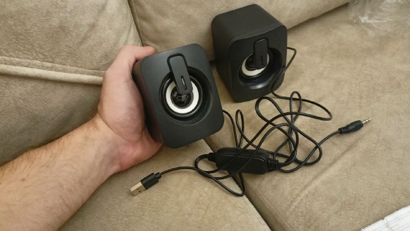 Колонки для ПК с rgb подсветкой 2