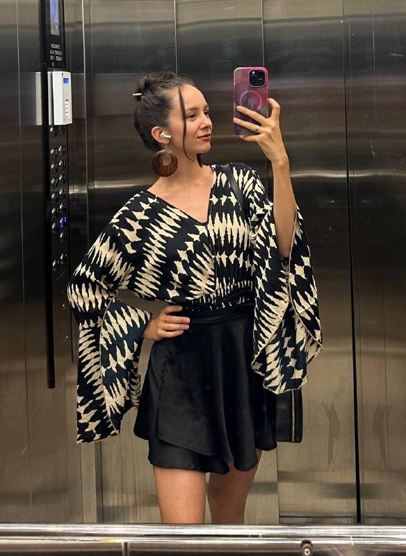 Блузка из хлопка