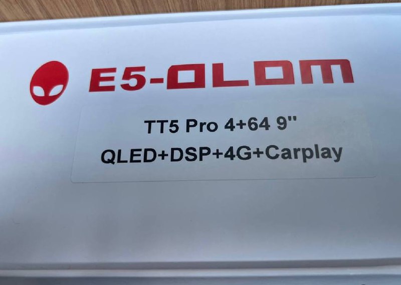 Автомобильный мультимедийный экран TT5 Pro 9 inch 4+64 4