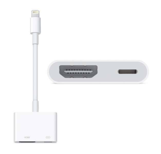 Apple Lightning to Digital AV Adapter White