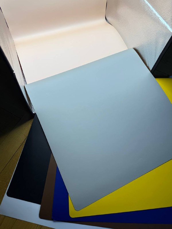 фотобокс с подсветкой и множеством цветов фонов 4